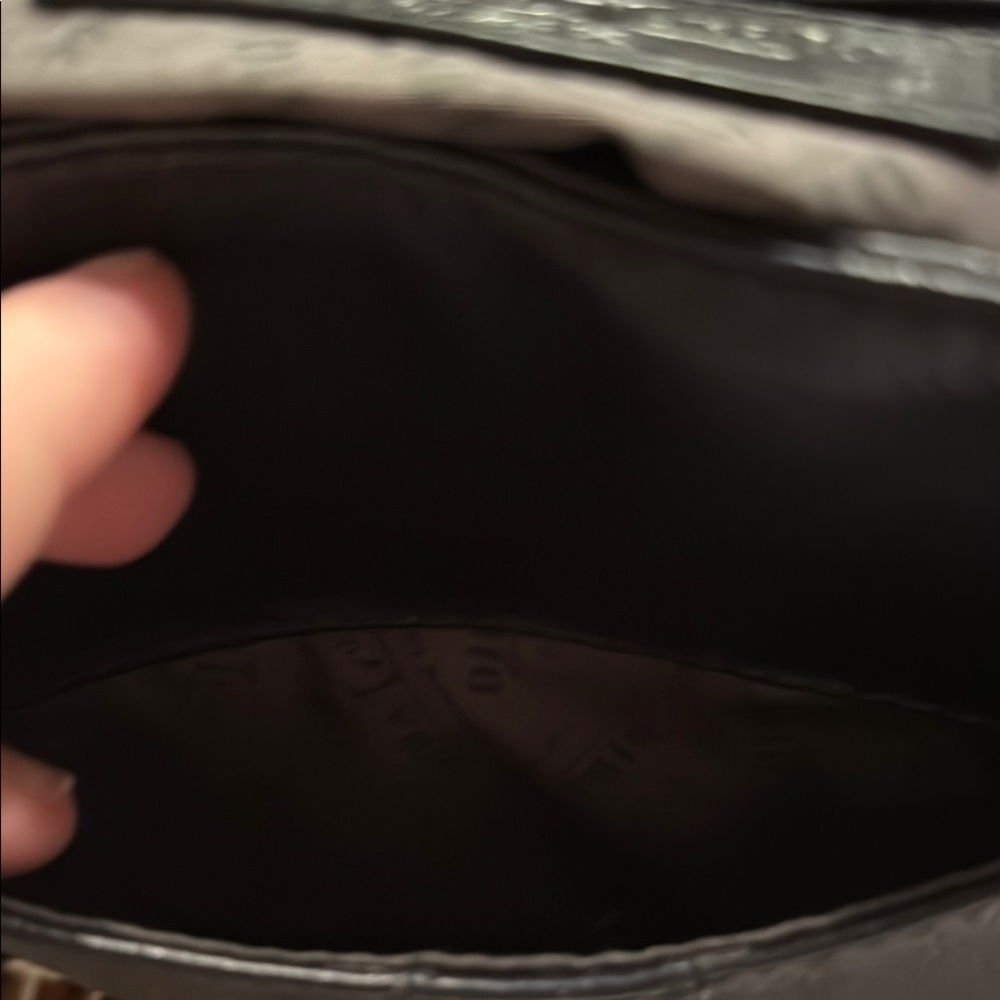 Black Leather DIBA True Crossbody Bag - Picture 5 of 5